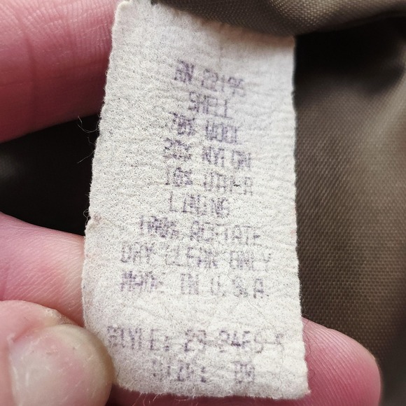 Vintage Roaman's Coat Womens 26 Gray Wool Check Tweed Length Overcoat Plus Size - Picture 8 of 10